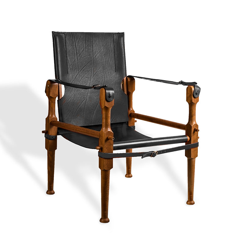 Campaign Chair Leather