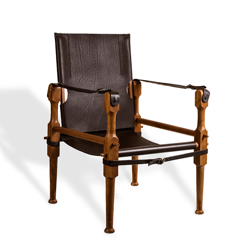 Campaign Chair Leather