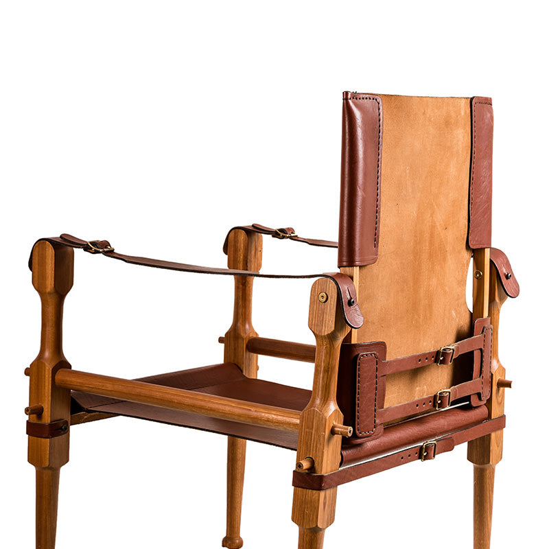 Campaign Chair Leather