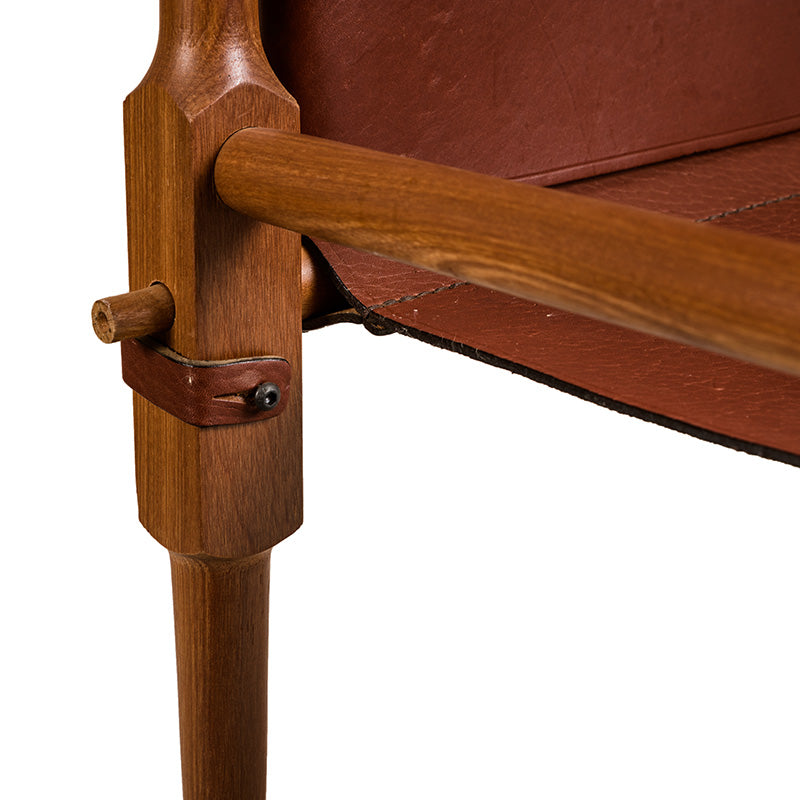Campaign Chair Leather