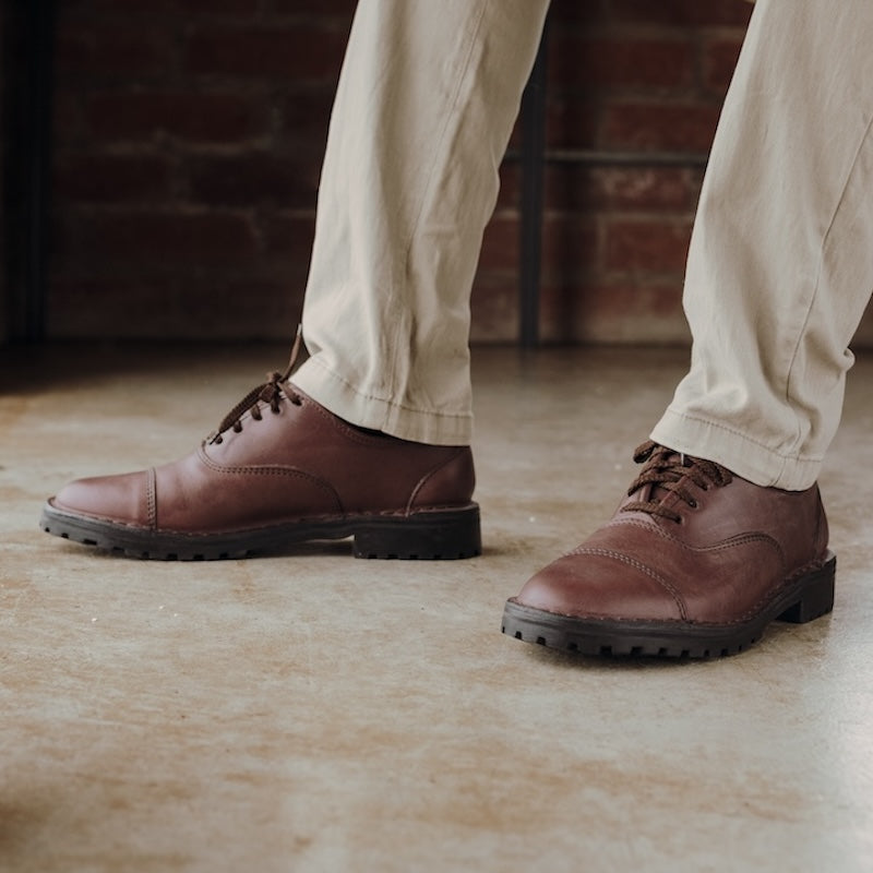 Men's Oxford Shoe Chestnut