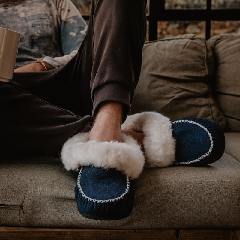 Men's Wool Moccasin