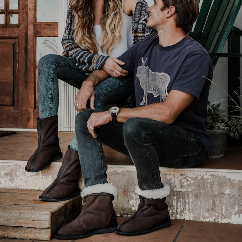 Men's Wool High Boot