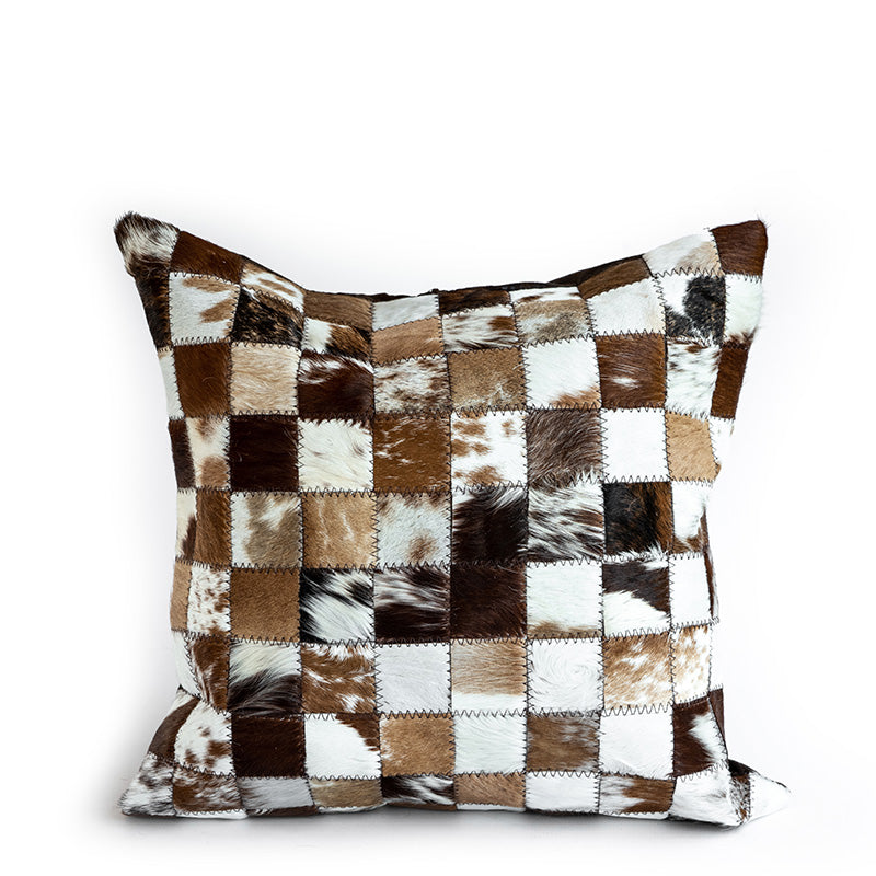 Large Patchwork Nguni Cushion