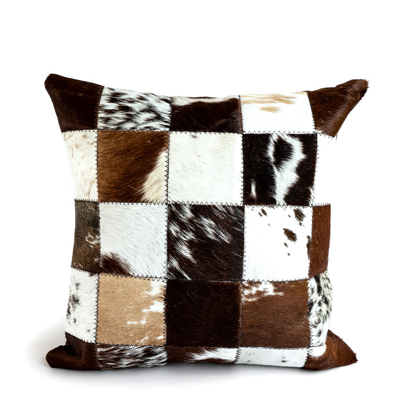 Small Nguni Patchwork Cushion