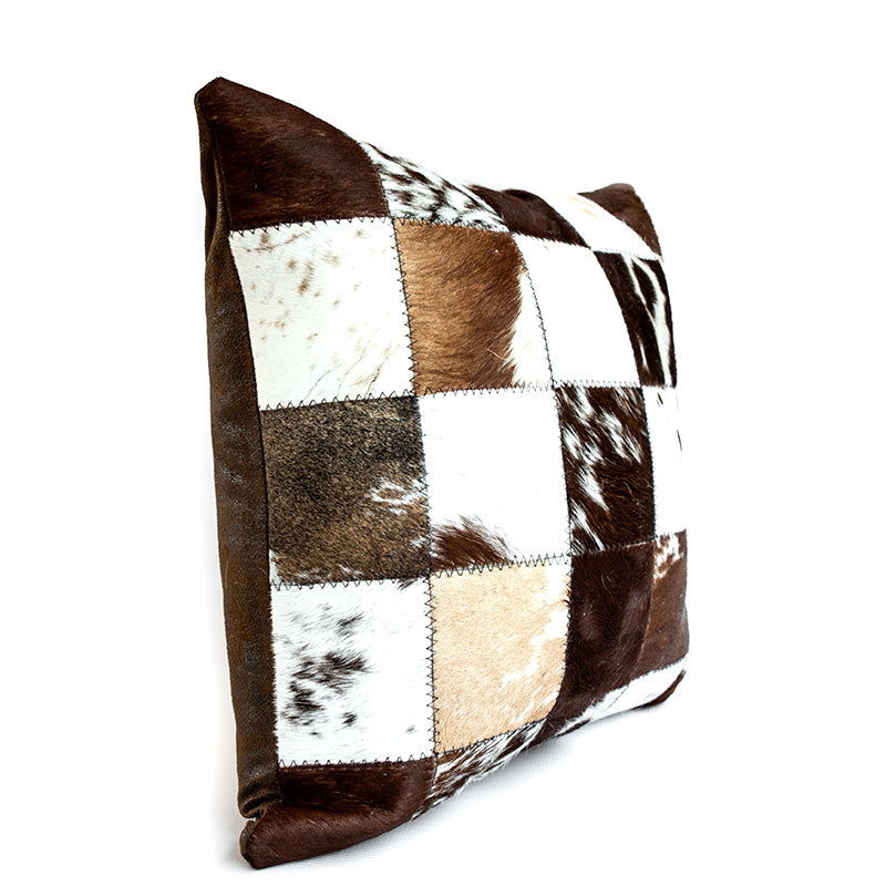 Small Nguni Patchwork Cushion