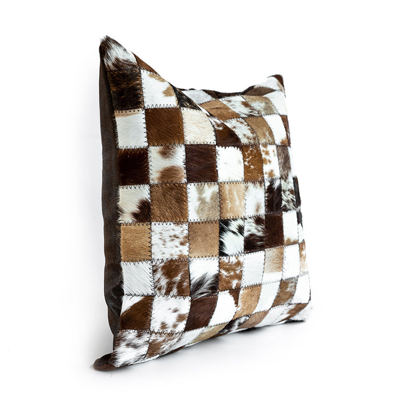Large Patchwork Nguni Cushion