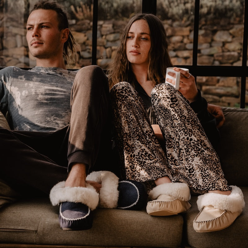 Women's Wool Moccasin