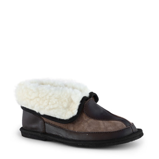 Wool Fold-Down Boot