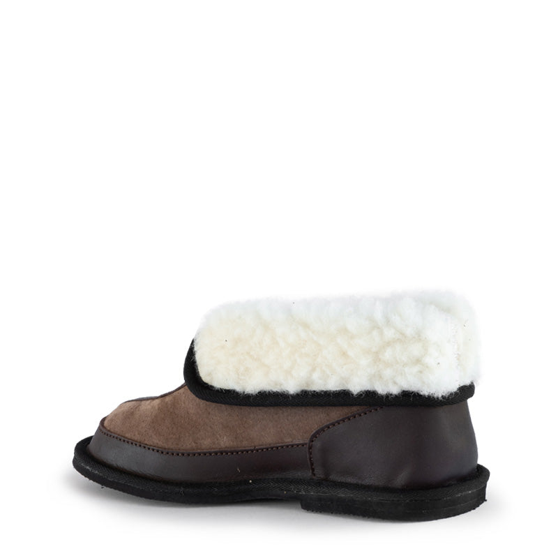 Wool Fold-Down Boot