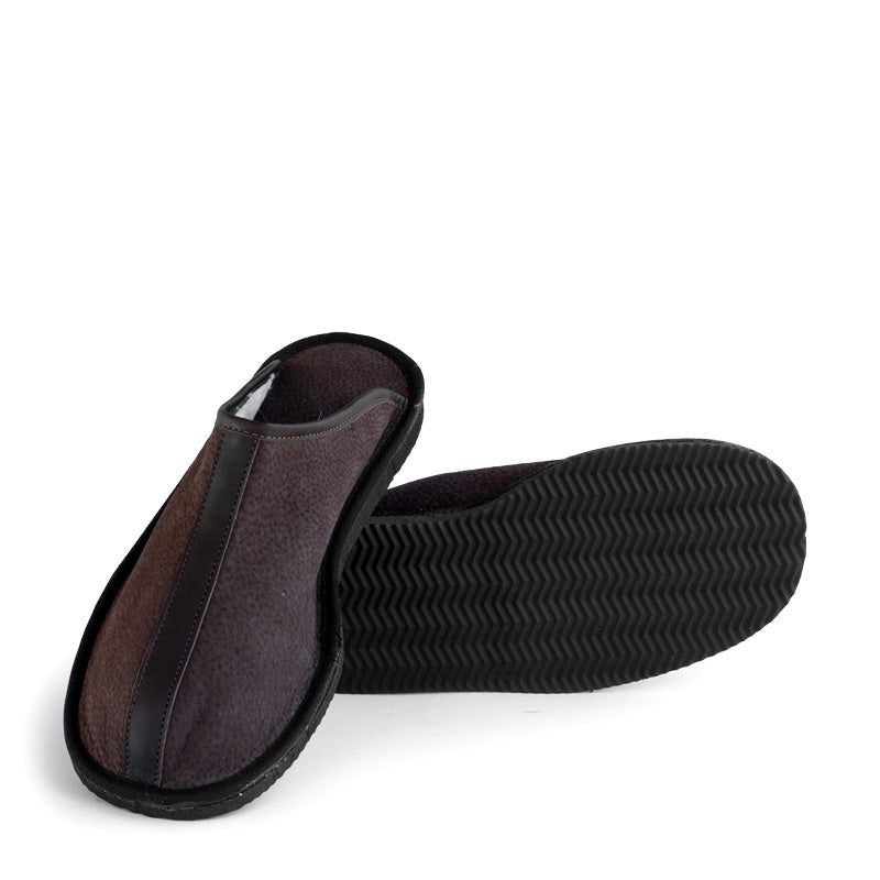 White company mens online slippers