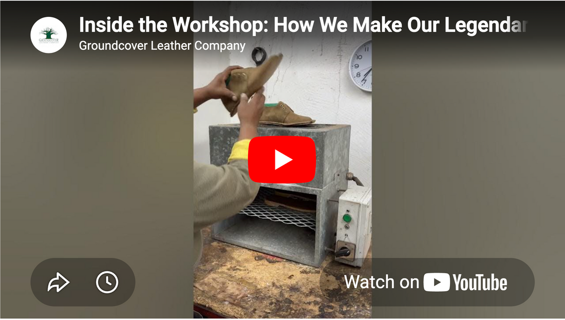[WATCH] Inside the Workshop: How We Make Our Legendary Veldskoens From Scratch
