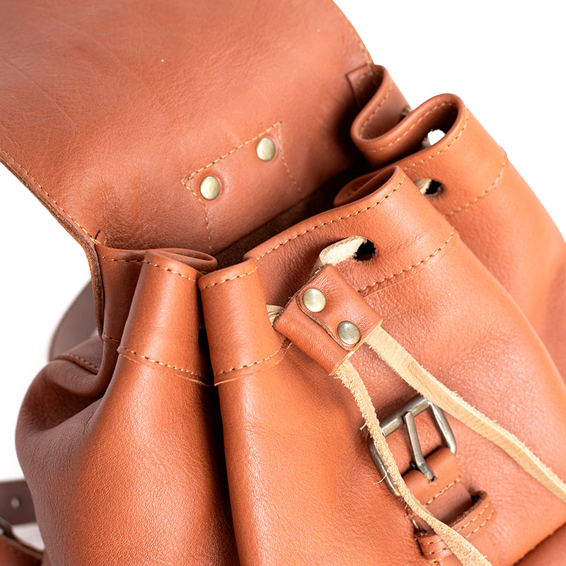1-Pocket Rucksack – Groundcover Leather Company