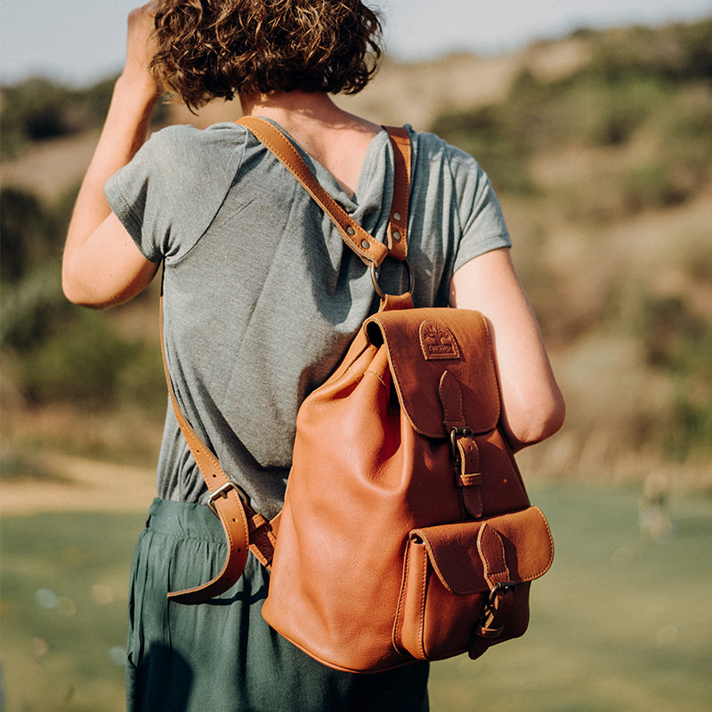 1-Pocket Rucksack – Groundcover Leather Company
