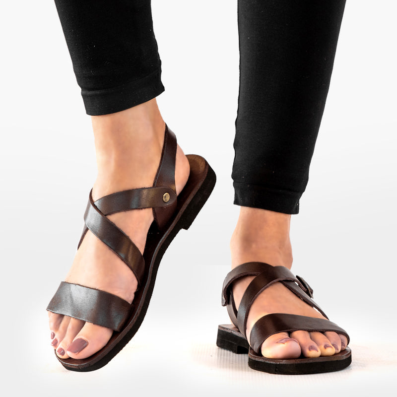 Women's Broad-Strap Sandal – Groundcover Leather Company