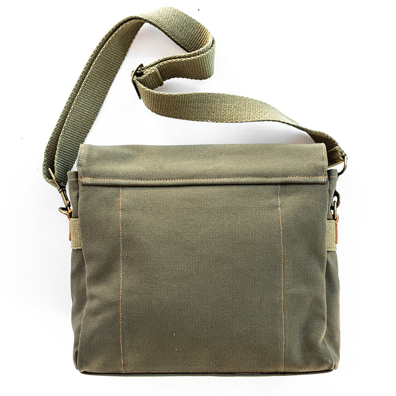 Fireld Bag Canvas Field Bag – Groundcover Leather Company
