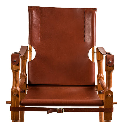 Campaign Chair Leather
