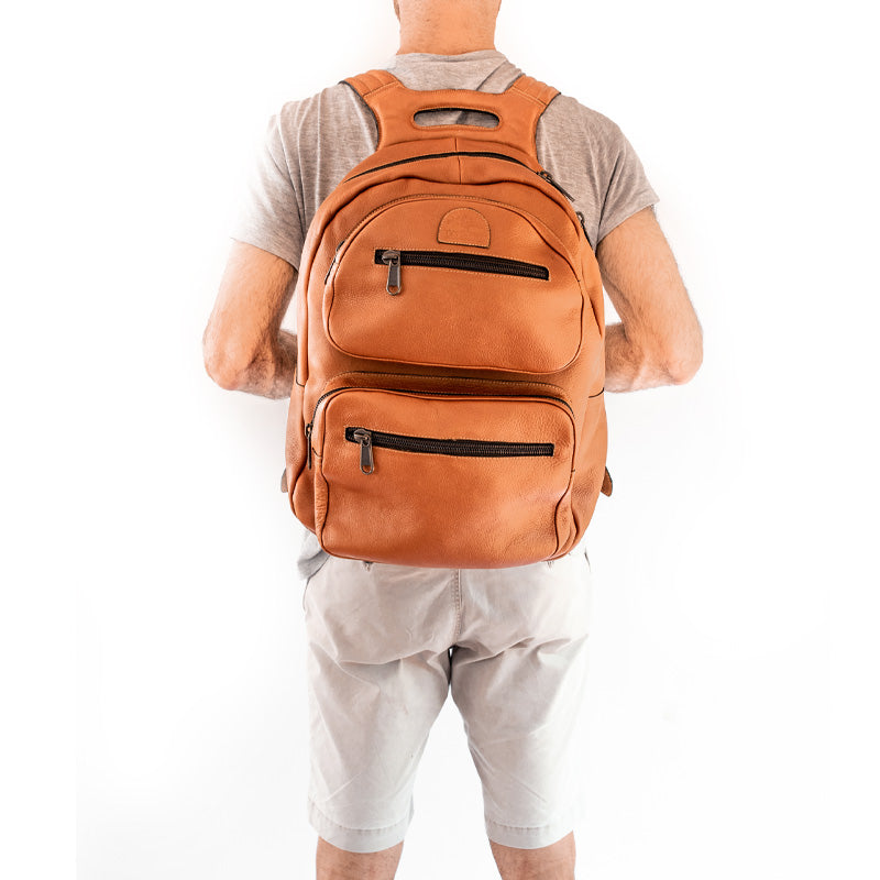 Laptop Backpack Groundcover Leather Company laptop-backpack-groundcover-leather-company