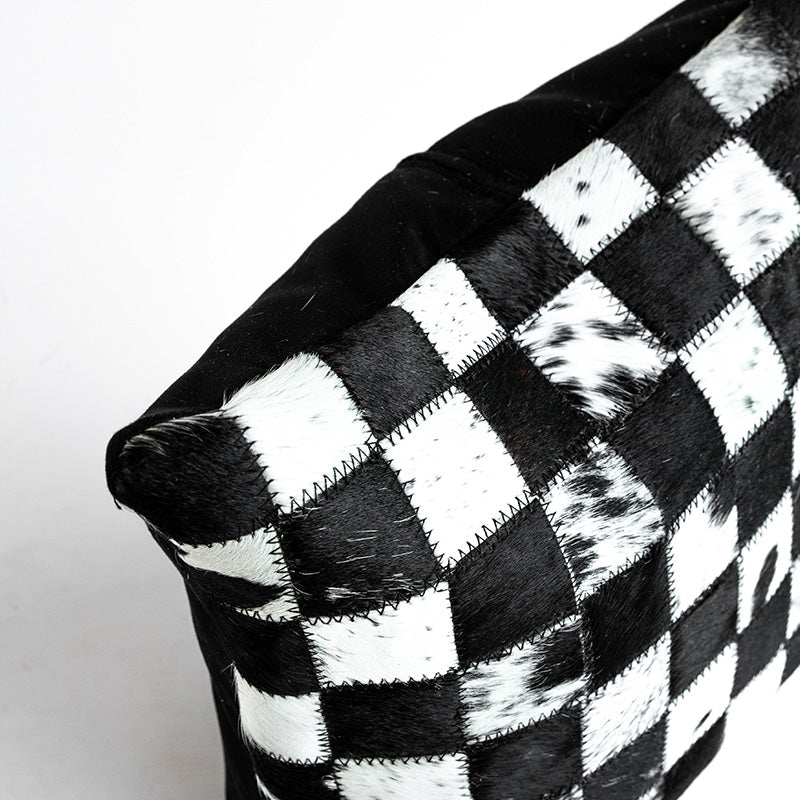 Large Patchwork Nguni Cushion