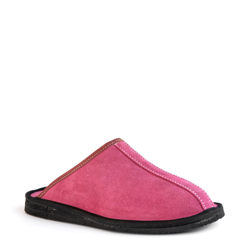 Pink best sale wool slippers